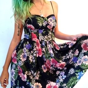 Band of Gypsies Floral Dress